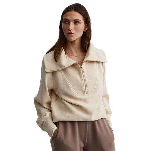 Varley Vine Womens Pullover - Oatmeal Marl/XL