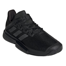 Load image into Gallery viewer, Adidas Solematch Bounce Black Mens Tennis Shoes
 - 4