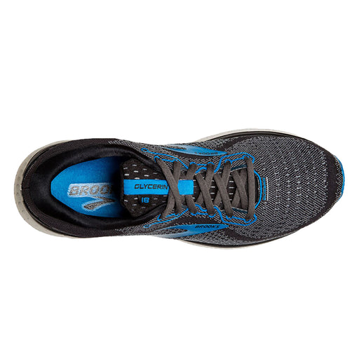 Brooks Glycerin 18 Black-Blue Mens Running Shoes