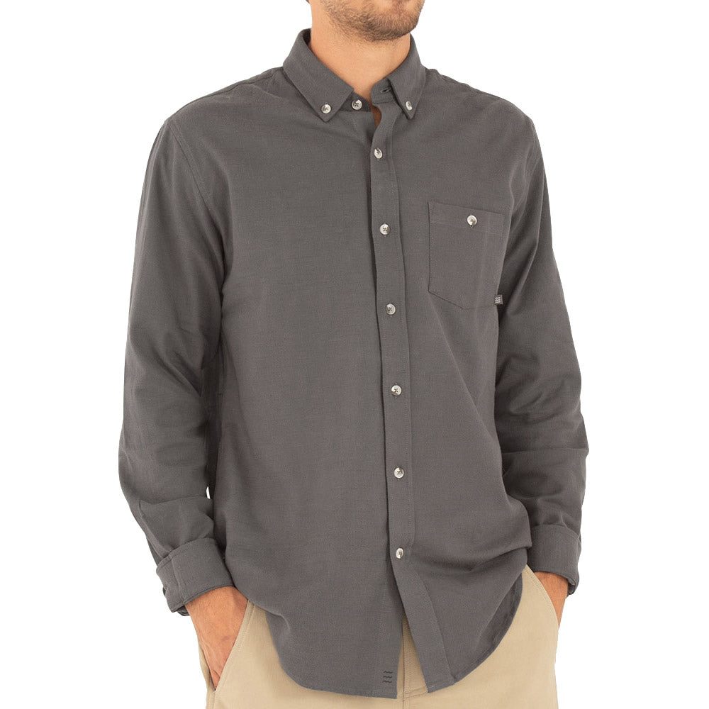 Free Fly Bamboo Mens Flannel - GRAPHITE 103/XL