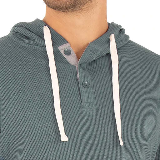 Free Fly Bamboo Waffle Mens Hoodie