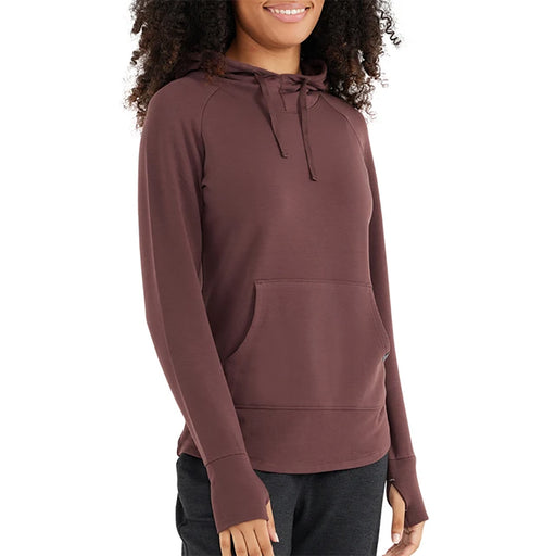 Free Fly Bamboo Fleece Womens Hoodie - UMBER 113/XL