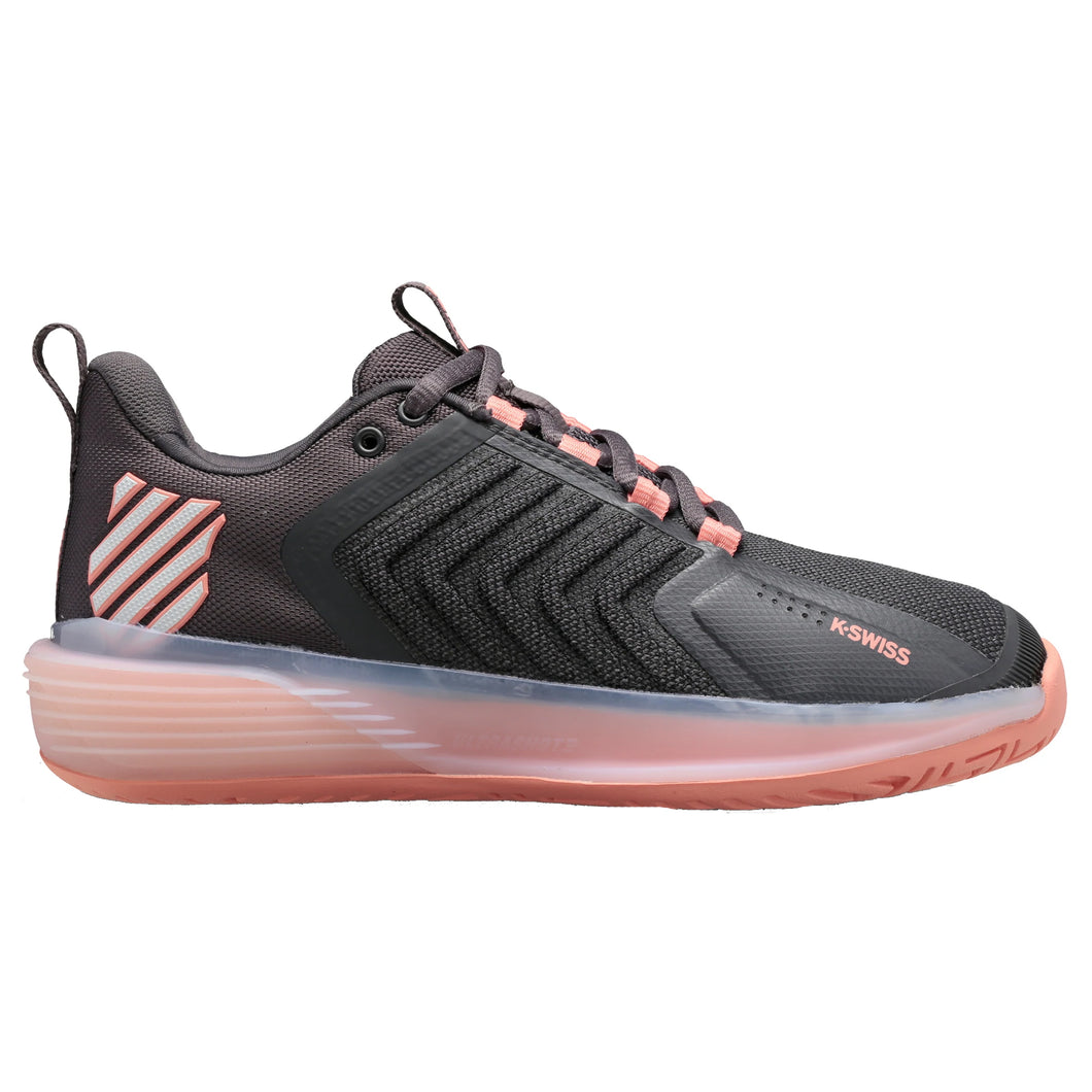 K-Swiss Ultrashot 3  Wmns Tennis Shoes - ASPHALT 007/10.0/B Medium