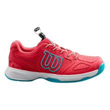 Load image into Gallery viewer, Wilson Kaos QL Para Pink Junior Tennis Shoes - Para Pink/White/6.0/M
 - 1