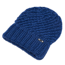 Load image into Gallery viewer, Oakley Mix Yarn Beanie - Dark Blue/One Size
 - 4