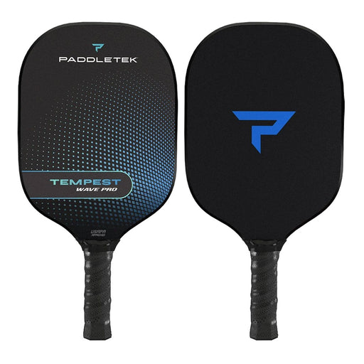 Paddletek Tempest Wave Pro Pickleball Paddle - Riptide Blue/4 3/8