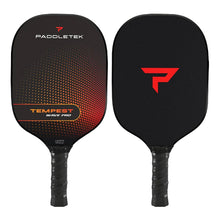 Load image into Gallery viewer, Paddletek Tempest Wave Pro Pickleball Paddle - Wildfire Red/4 3/8
 - 5
