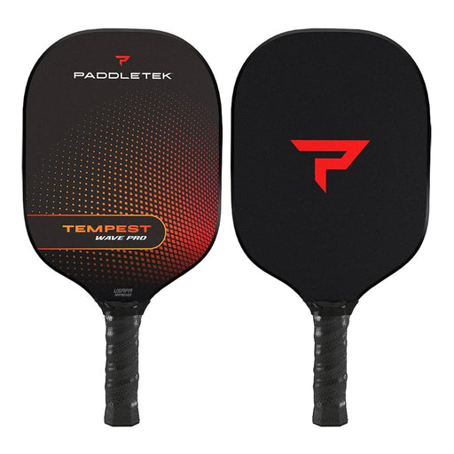 Paddletek Tempest Wave Pro Pickleball Paddle - Wildfire Red/4 3/8