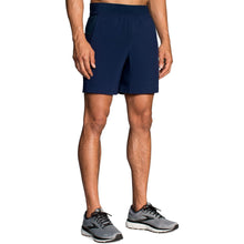 Load image into Gallery viewer, Brooks Sherpa 2-in-1 7in Mens Running Shorts - Navy/XXL
 - 3