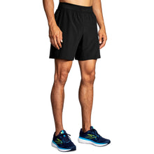Load image into Gallery viewer, Brooks Sherpa 7in Mens Running Shorts - Black/XXL
 - 1