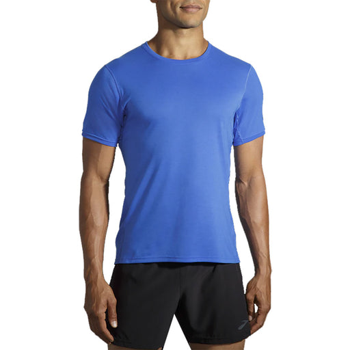 Brooks Distance Short Sleeve Mens Running Shirt - H BLUETIFUL 471/XL
