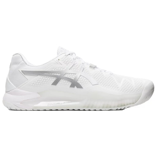 Asics GEL Resolution 8 Mens Tennis Shoes - 15.0/WHITE/SLVR 100/D Medium