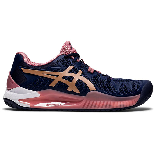 Asics Gel-Resolution 8 Womens Tennis Shoes - 12.0/PEACOAT/RSG 404/B Medium