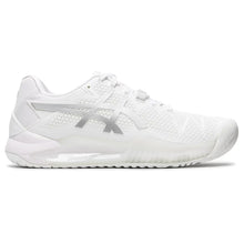 Load image into Gallery viewer, Asics Gel-Resolution 8 Womens Tennis Shoes - 12.0/WHITE/SLVR 100/B Medium
 - 1