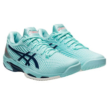 Load image into Gallery viewer, Asics Solution Speed FF 2 Womens Tennis Shoes 1 - 11.0/Clear Blu/Indgo/B Medium
 - 1