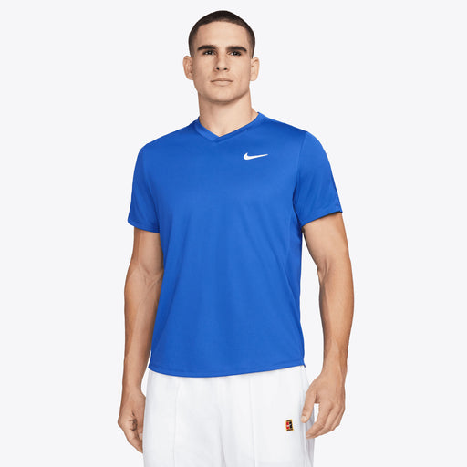 NikeCourt Dri-FIT Victory Mens Tennis Shirt - GAME ROYAL 480/XXL