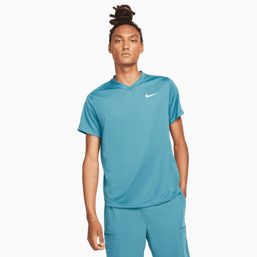 NikeCourt Dri-FIT Victory Mens Tennis Shirt - RIFTBLUE 415/XXL