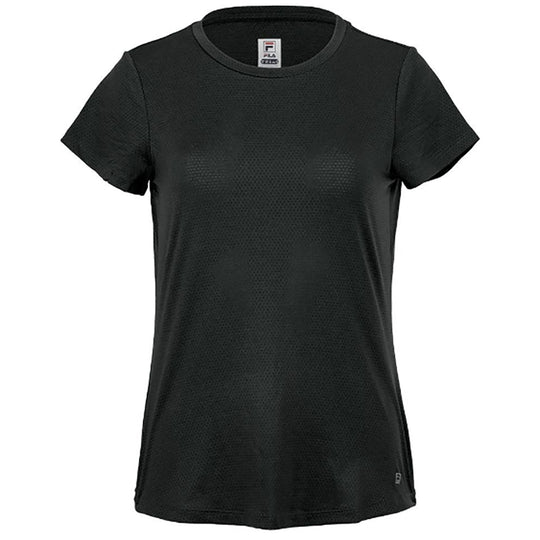 Fila Essentials Black Womens Tennis Shirt