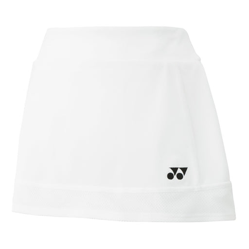 Yonex Perforated Womens Tennis Skirt - White/XL