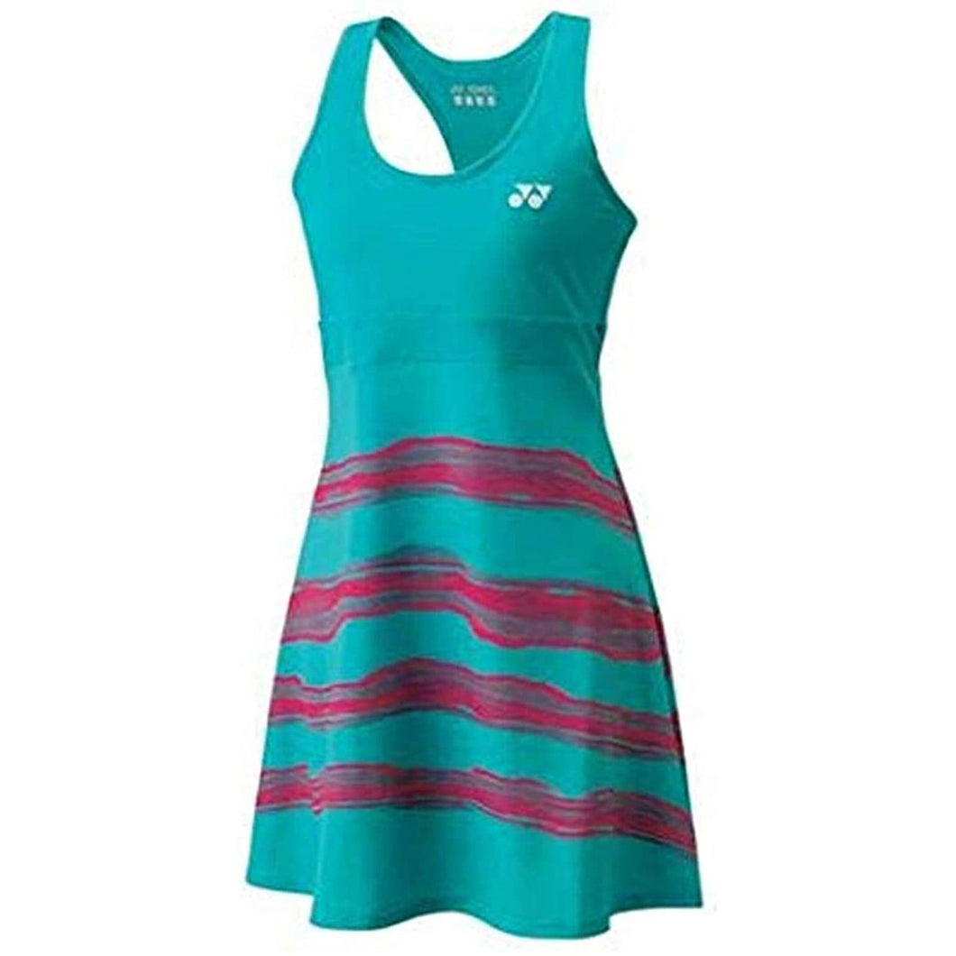 Yonex Melbourne Tourney Womens Tennis Dress - Emerald Green/XL
