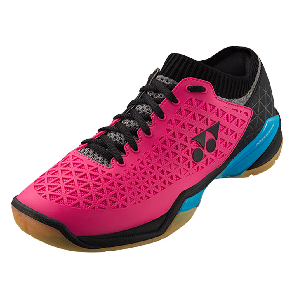 Yonex Power Cushion Eclipsion Z PK Mens Court Shoe - 13.0/Pink/Blue/D Medium