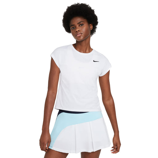 NikeCourt Dri-FIT Victory Womens Tennis Shirt - WHITE 100/XL