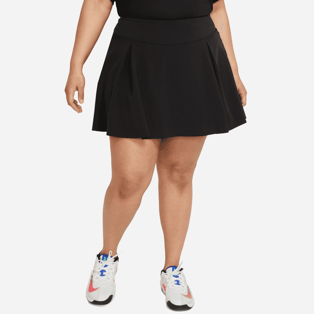 Nike Club 15in Womens Tennis Skirt - BLACK 010/XL