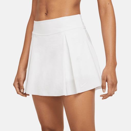 Nike Club 15in Womens Tennis Skirt - WHITE 100/XL
