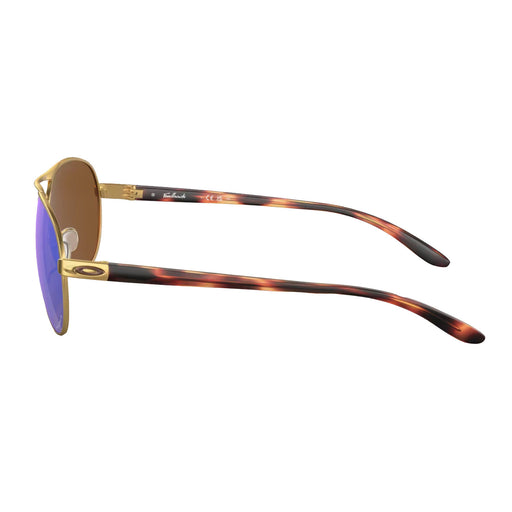 Oakley Feedback Satin Gold Prizm Violet Sunglasses