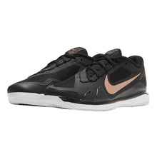 Load image into Gallery viewer, NikeCourt AirZoom Vapor Pro Womens Tennis Shoes - 11.0/BLK/MTL RED 024/B Medium
 - 1