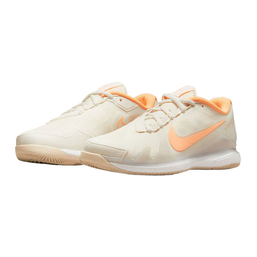 NikeCourt AirZoom Vapor Pro Womens Tennis Shoes - 9.0/SAIL/PEACH 104/B Medium