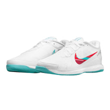 Load image into Gallery viewer, NikeCourt AirZoom Vapor Pro Womens Tennis Shoes - 10.0/WHITE/TEAL 136/B Medium
 - 13
