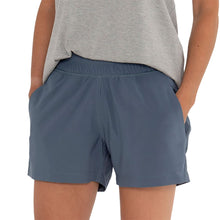 Load image into Gallery viewer, Free Fly Pull-On Breeze Blue Dusk 4in Wmns Shorts
 - 1