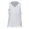 Sofibella Alignment Racerback White Girls Tennis Tank Top