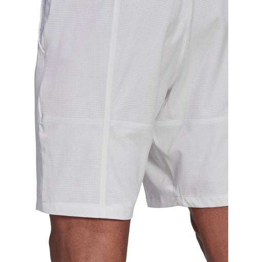 Adidas Ergo White 9in Mens Tennis Shorts