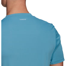 Load image into Gallery viewer, Adidas Club 3-Stripes Hazy Blue Mens Tennis Shirt
 - 3