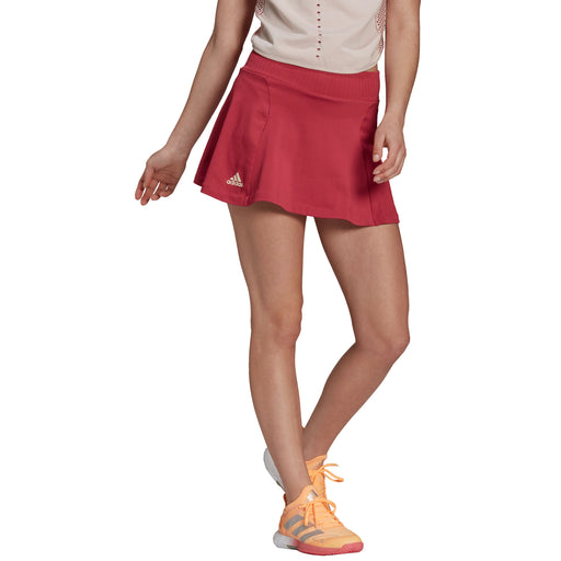 Adidas Primeblue Knit Wild Pnk Womens Tennis Skirt