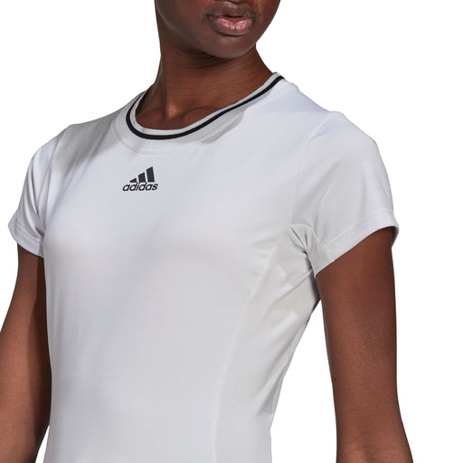 Adidas Freelift Match White Womens Tennis Shirt