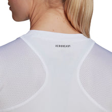 Load image into Gallery viewer, Adidas Club White Womens Tennis Shirt
 - 4