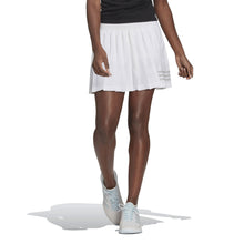 Load image into Gallery viewer, Adidas Club Pleated White Womens Tennis Skirt - White/Grey Two/L
 - 1