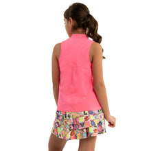 Load image into Gallery viewer, Lucky in Love Birdie Girls Sleeveless Polo
 - 6