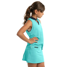 Load image into Gallery viewer, Lucky in Love Birdie Girls Sleeveless Polo
 - 8