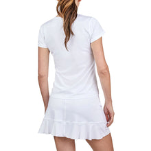 Load image into Gallery viewer, Sofibella Alignment White Womens SS Tennis Shirt
 - 2