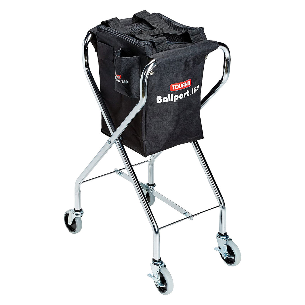 Tourna Ballport 180 Folding Cart - Black/180