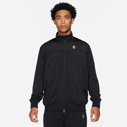 Nike Court Heritage Mens Tennis Jacket - BLACK 010/XXL
