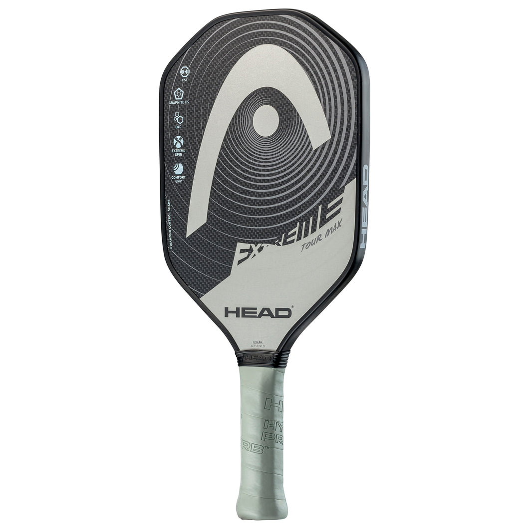 Head Extreme Tour Max Pickleball Paddle - Silver/4 1/8