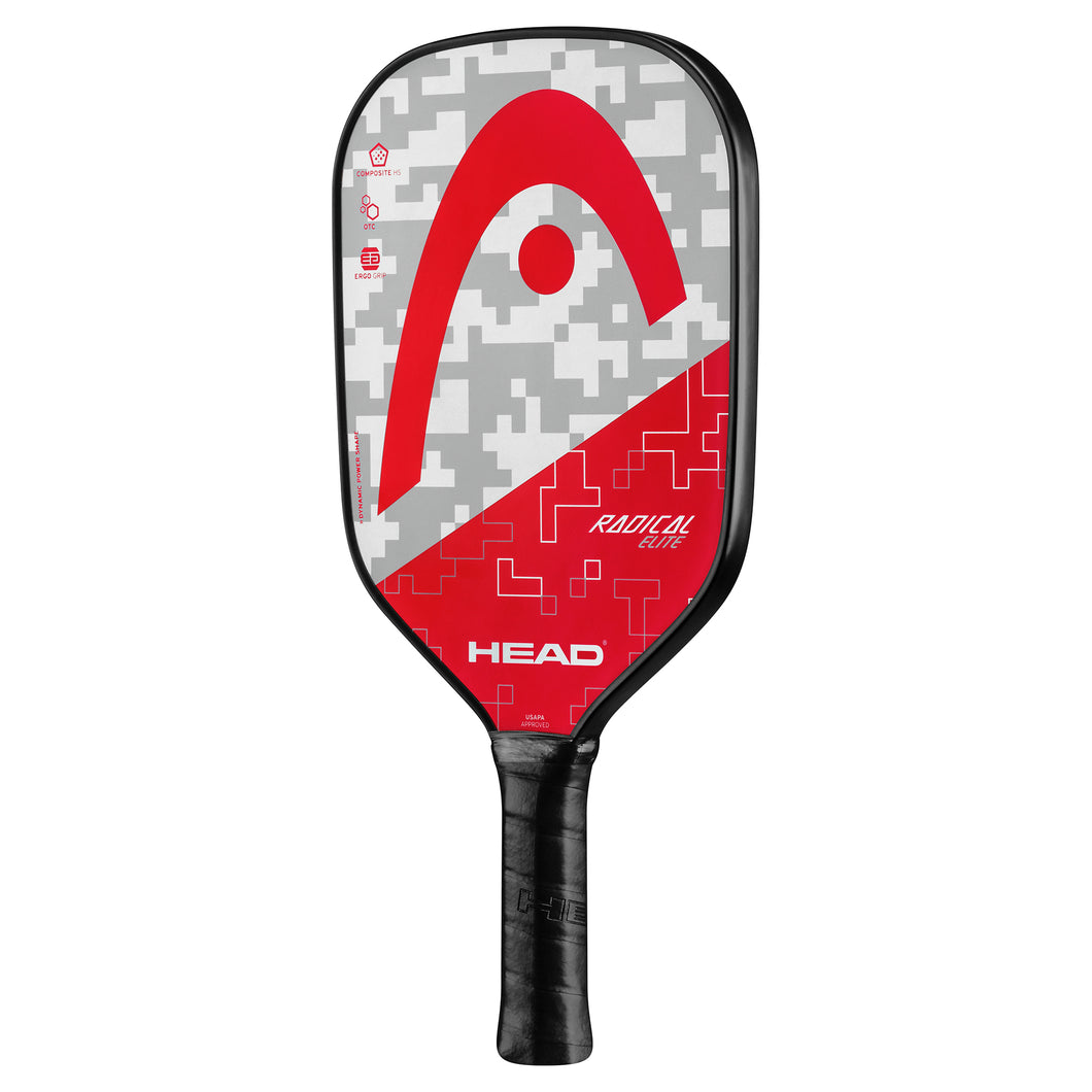 Head Radical Elite Pickleball Paddle 2021 - White/Red/4 1/8