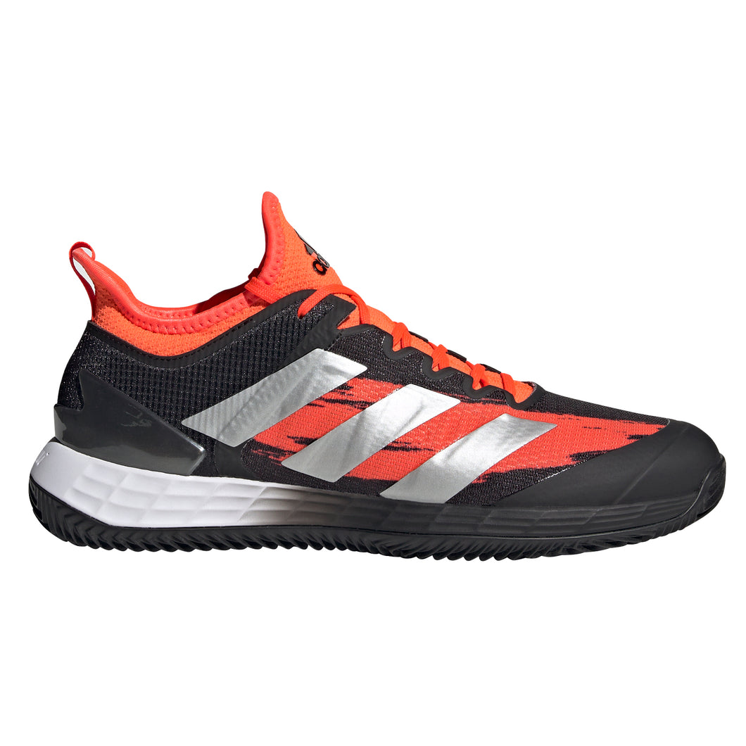 Adidas Adizero Ubersonic 4 BK Mens Tennis Shoes - 14.0/Black/Silver/Rd/D Medium
