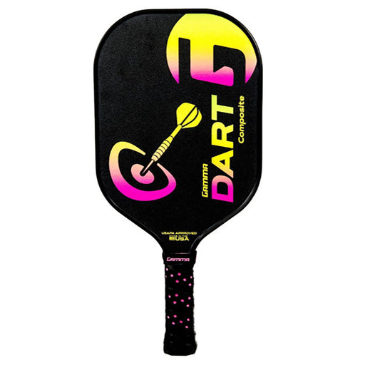 GAMMA Dart Pickleball Paddle - Black Ombre/4 1/8