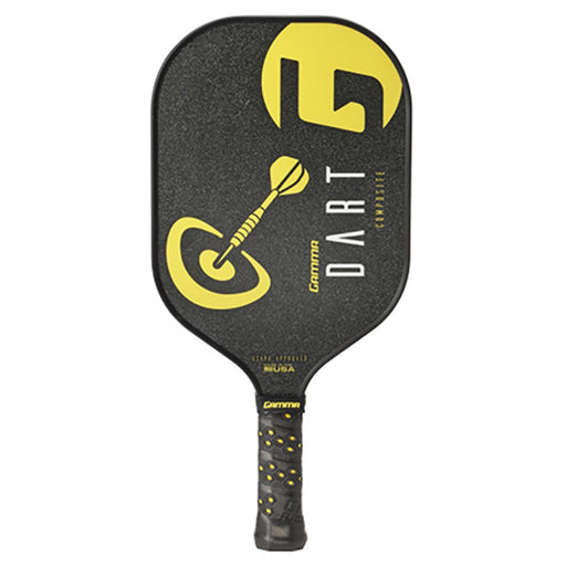 GAMMA Dart Pickleball Paddle - Black/4 1/8